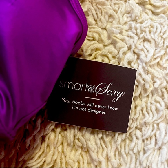 Purple Metallic Bralette - Picture 3 of 3